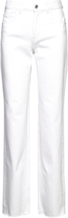 Danila Bottoms Jeans Straight-regular White Mango