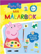 Greta Gris: Min Målarbok Toys Creativity Drawing & Crafts Drawing Coloring & Craft Books Multi/mønstret TUKAN*Betinget Tilbud
