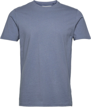 Sdrock Ss T-shirts Short-sleeved Blå Solid*Betinget Tilbud