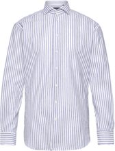 Regular Fit Mens Shirt Shirts Linen Shirts Blå Bosweel Shirts Est. 1937*Betinget Tilbud