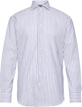 Regular Fit Mens Shirt Shirts Linen Shirts Blå Bosweel Shirts Est. 1937*Betinget Tilbud