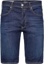 Rbj.901 Short Shorts Tapered Recycled 360 Bottoms Shorts Denim Blue Replay