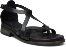 Githa Shoes Summer Shoes Sandals Svart Pavement*Betinget Tilbud