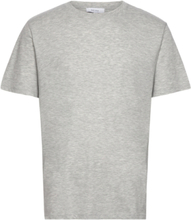 Bless Marl T-shirts Short-sleeved Grå Reiss*Betinget Tilbud