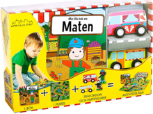 Min Lilla Affär Toys Kids Books Story Books Pedagogical Puzzles Multi/mønstret GLOBE*Betinget Tilbud