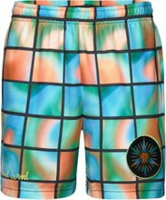 Balthazar All Over Print Shorts Designers Shorts Casual Blue Wood Wood