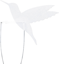 10 stk Kolibri Bordskort till Glas
