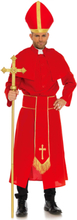 Kardinal Herrekostyme med Hatt - Strl M/L