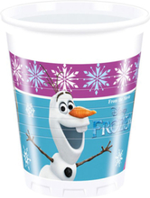 8 stk Plastmuggar 200 ml - Frost - Disney Frozen
