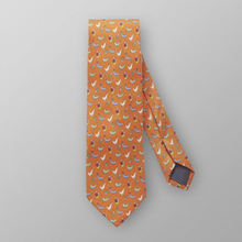 Eton Orange slips med sälmönster