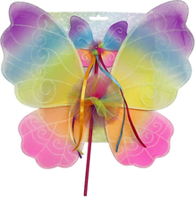 Tinka Magic - Butterfly Wings & Wand - Rainbow