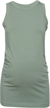 Maternity Tank Top T-shirts & Tops Sleeveless Hvit GAP*Betinget Tilbud