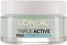 L'oréal Paris Triple Active Fresh Gel Day Cream 50 Ml Beauty WOMEN Skin Care Face Day Creams Nude L'Oréal Paris*Betinget Tilbud