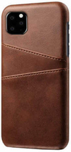 Casecentive Leren Wallet back case iPhone 12 / iPhone 12 Pro brown
