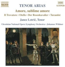 Lotric Janez: Tenor arias/Amore sublime amore