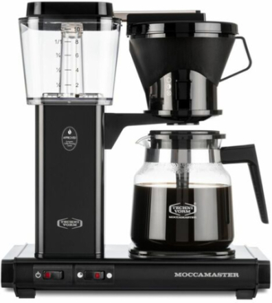 Moccamaster Manual Black Kaffebryggare - Svart