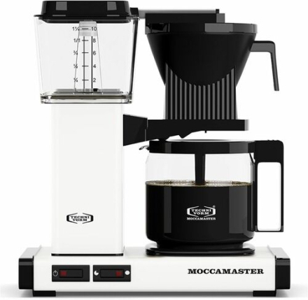 Moccamaster Automatic White Kaffebryggare - Vit