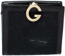 Pre-eid GG Canvas and Leather G French Compact Wallet