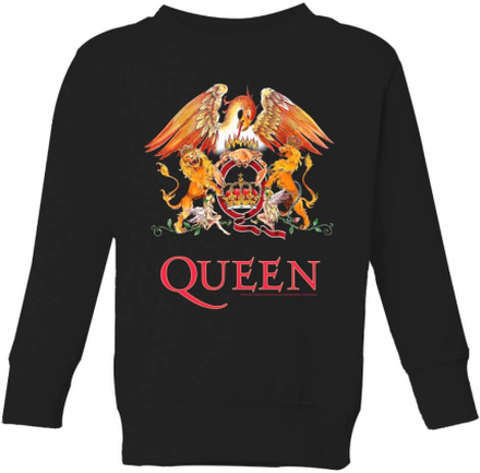 Queen Crest Kids' Sweatshirt - Black - 9-10 Years