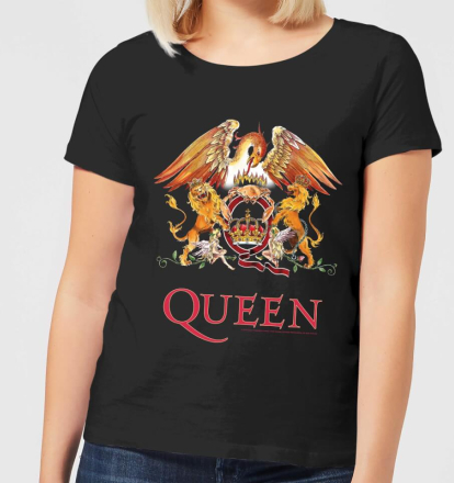 Queen Crest Women's T-Shirt - Black - 5XL