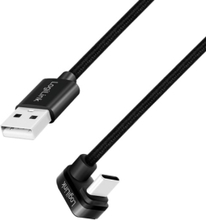 LogiLink USB-kabel USB 2.0 USB-C®-anslutning, USB-A-man 3 m Svart CU0195