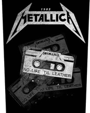 Metallica: Back Patch/No Life "'Til Leather