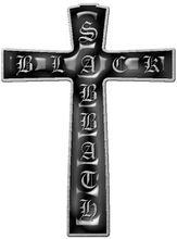 Black Sabbath: Pin Badge/Cross