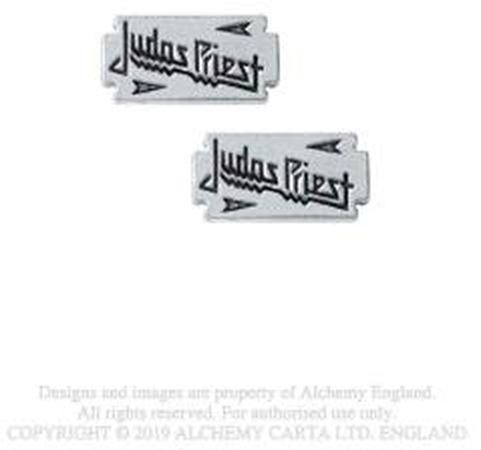 Judas Priest: Stud Earrings/Razor Blade