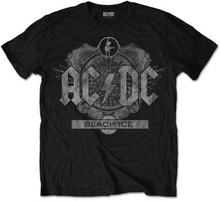 AC/DC: Unisex T-Shirt/Black Ice (Medium)