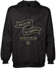 Bring Me The Horizon: Unisex Pullover Hoodie/Banner (Large)