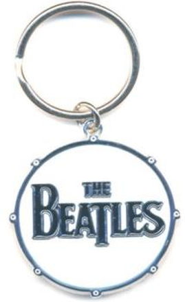 The Beatles: Keychain/Drum Logo (Enamel In-fill)