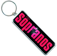 The Sopranos: Keychain/Main Logo (Enamel In-fill)