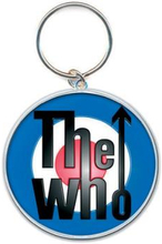 The Who: Keychain/Target Logo (Enamel In-fill)