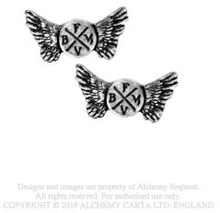 Bullet for My Valentine: Wings Logo Stud Earrings