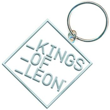 Kings of Leon: Keychain/Block Logo (Enamel In-fill)