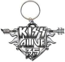 KISS: Keychain/Alive 35 Tour (Die-cast Relief)