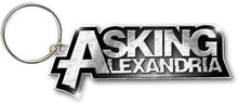 Asking Alexandria: Keychain/Logo (Enamel In-fill)