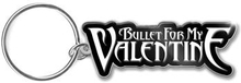 Bullet For My Valentine: Keychain/Logo (Enamel In-fill)