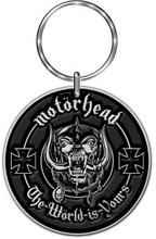 Motörhead: Keychain/The World Is Yours (Enamel In-fill)