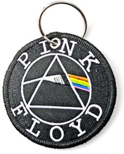 Pink Floyd: Keychain/Circle Logo (Double Sided Patch)