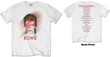 David Bowie: Unisex T-Shirt/Bowie Is (Back Print) (Large)