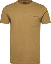 Sdgaylin Ss T-shirts Short-sleeved Gull Solid*Betinget Tilbud