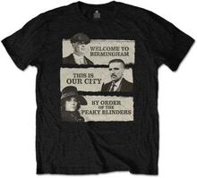 Peaky Blinders: Unisex T-Shirt/This Is Our City (Large)