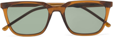 Jay Accessories Sunglasses D-frame- Wayfarer Sunglasses Brown Komono