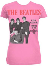 The Beatles: Ladies T-Shirt/Please Please Me (Small)