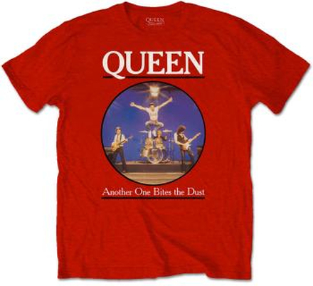 Queen: Unisex T-Shirt/Another One Bites The Dust (Medium)