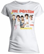 One Direction: Ladies T-Shirt/Individual Shots (Skinny Fit) (X-Large)
