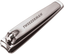 Stainless Steel Fingernail Clipper Neglepleje Nude Tweezerman