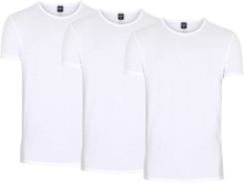 Claudio 3P Organic Cotton T-Shirt Hvid økologisk bomuld Large Herre