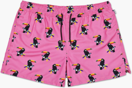 Happy Socks - Toucan Swim Shorts - Multi - XL